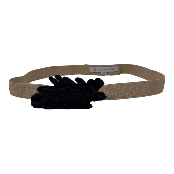 L'AUTRE CHOSE Elastic Belt, Size XS - Picture 2 of 2